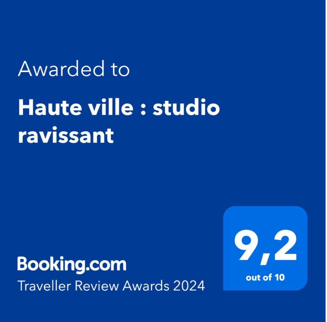 Haute Ville : Studio Ravissant Granville Eksteriør billede